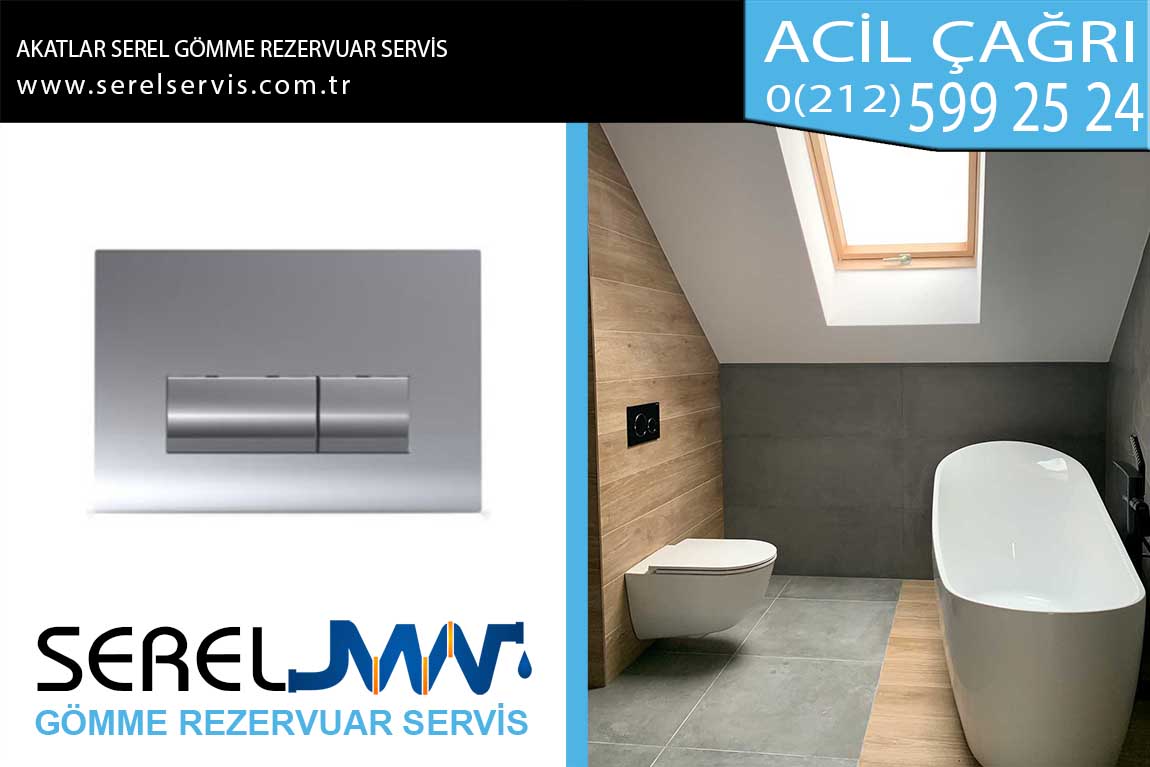akatlar serel gömme rezervuar servis