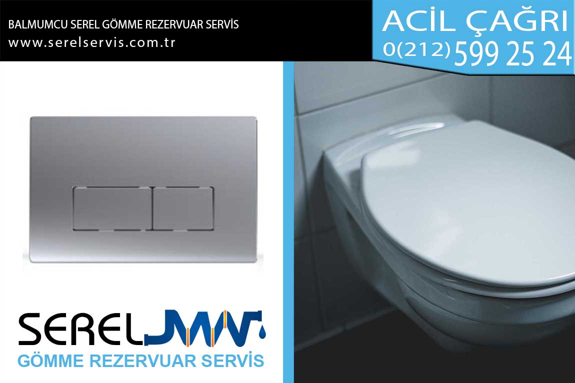balmumcu serel gömme rezervuar servis