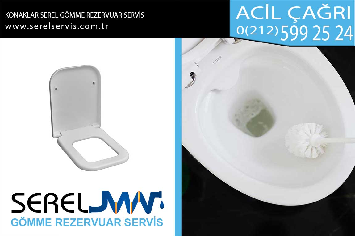 konaklar serel gömme rezervuar servis