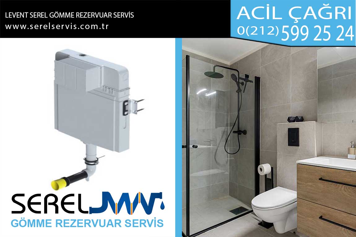 levent serel gömme rezervuar servis