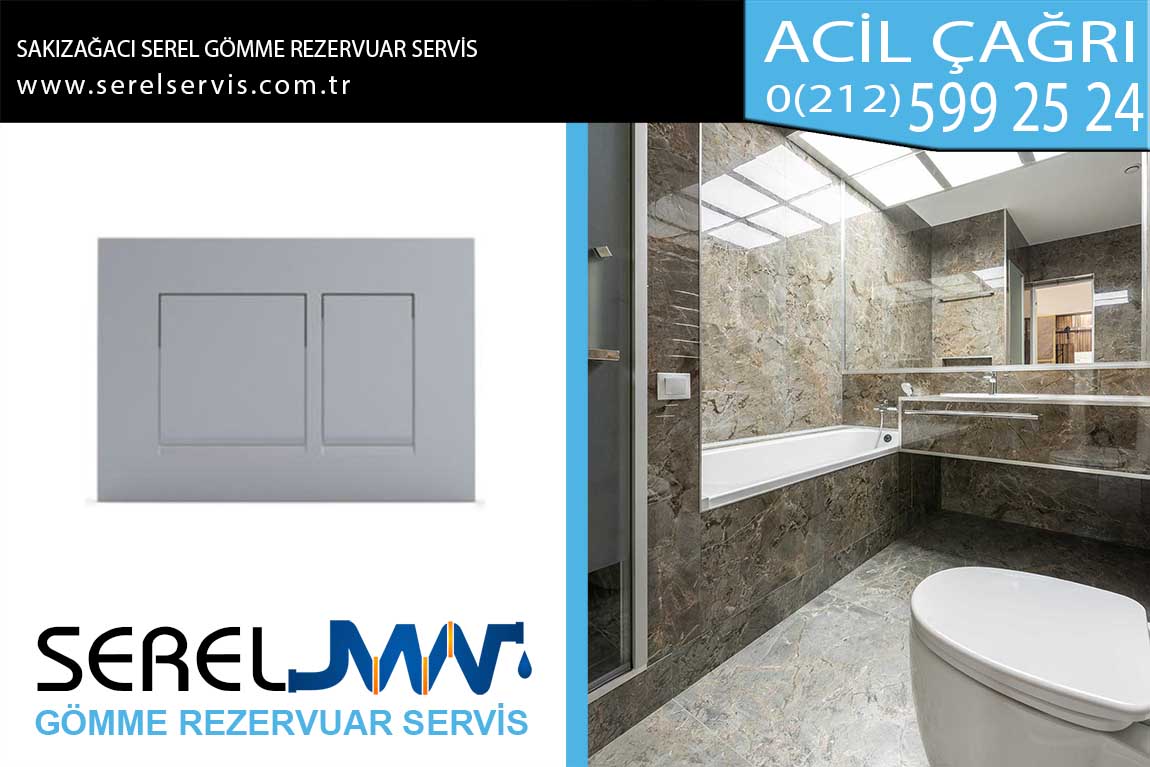 sakızağacı serel gömme rezervuar servis