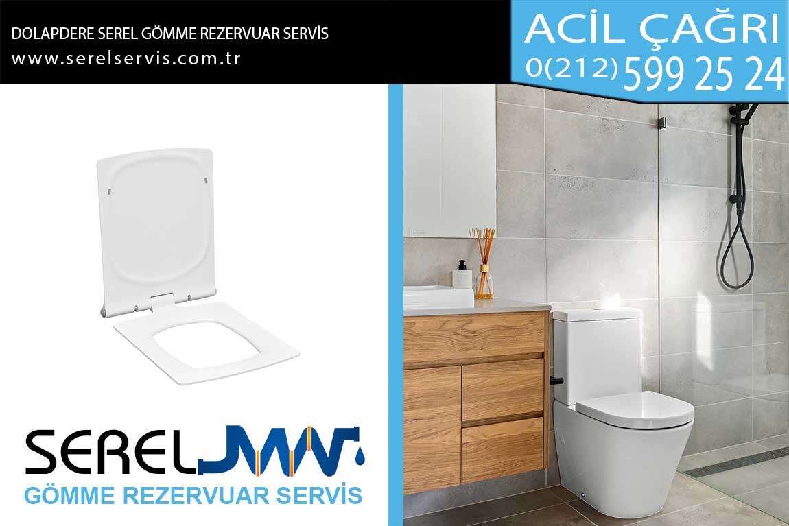 dolapdere serel gömme rezervuar servis