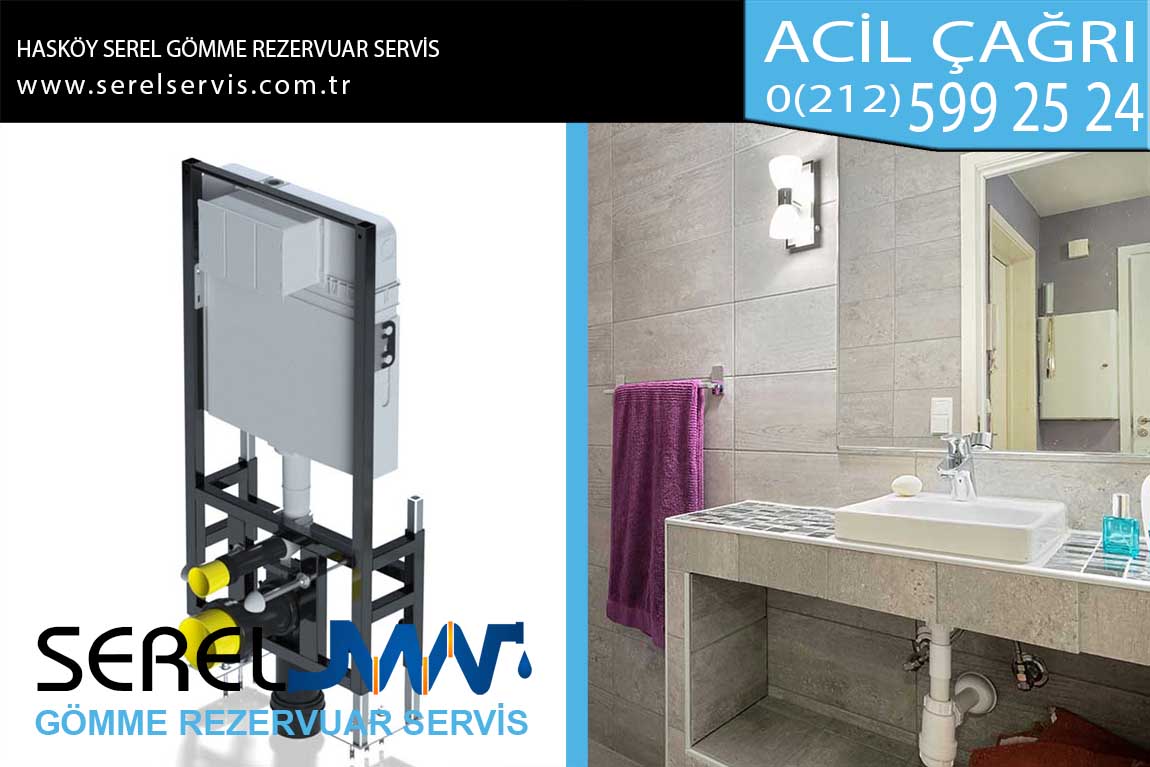 hasköy serel gömme rezervuar servis