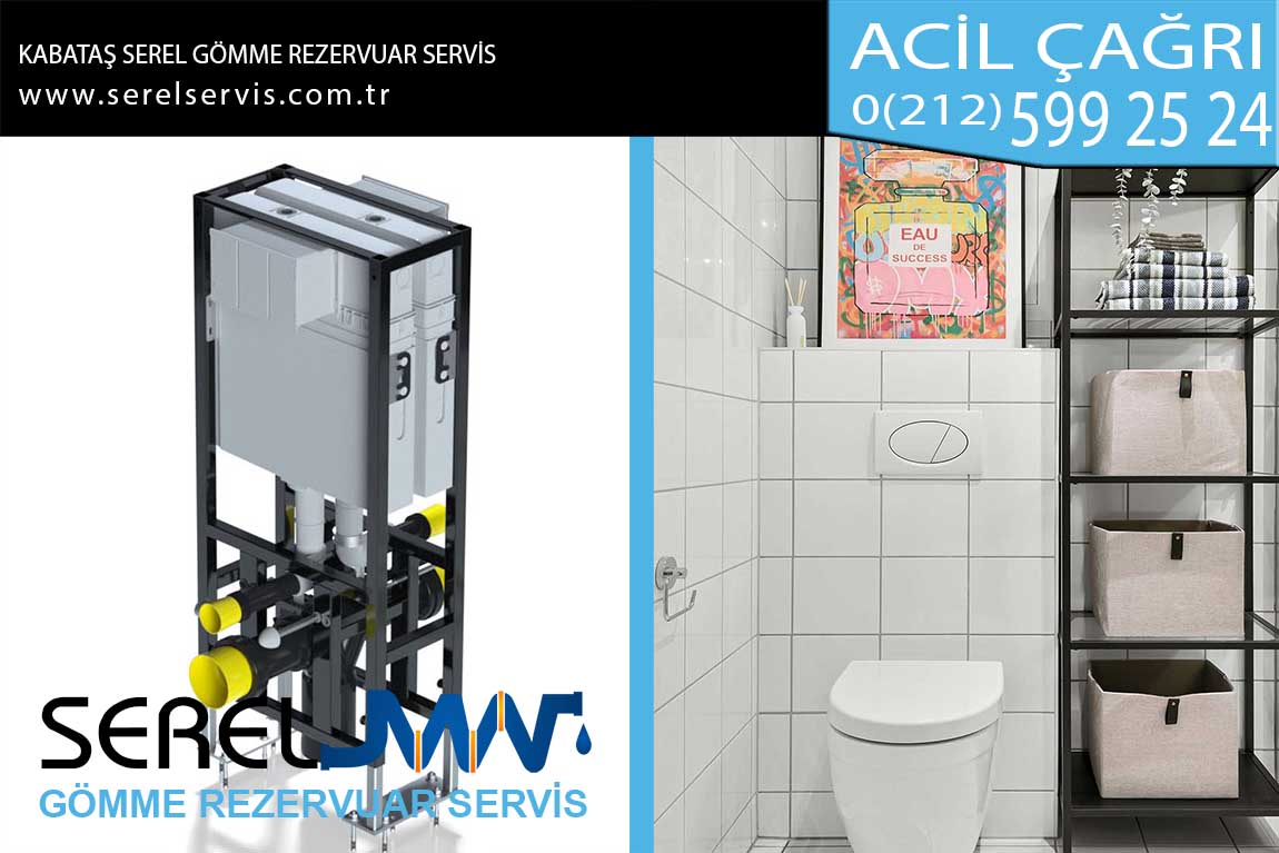 kabataş serel gömme rezervuar servis