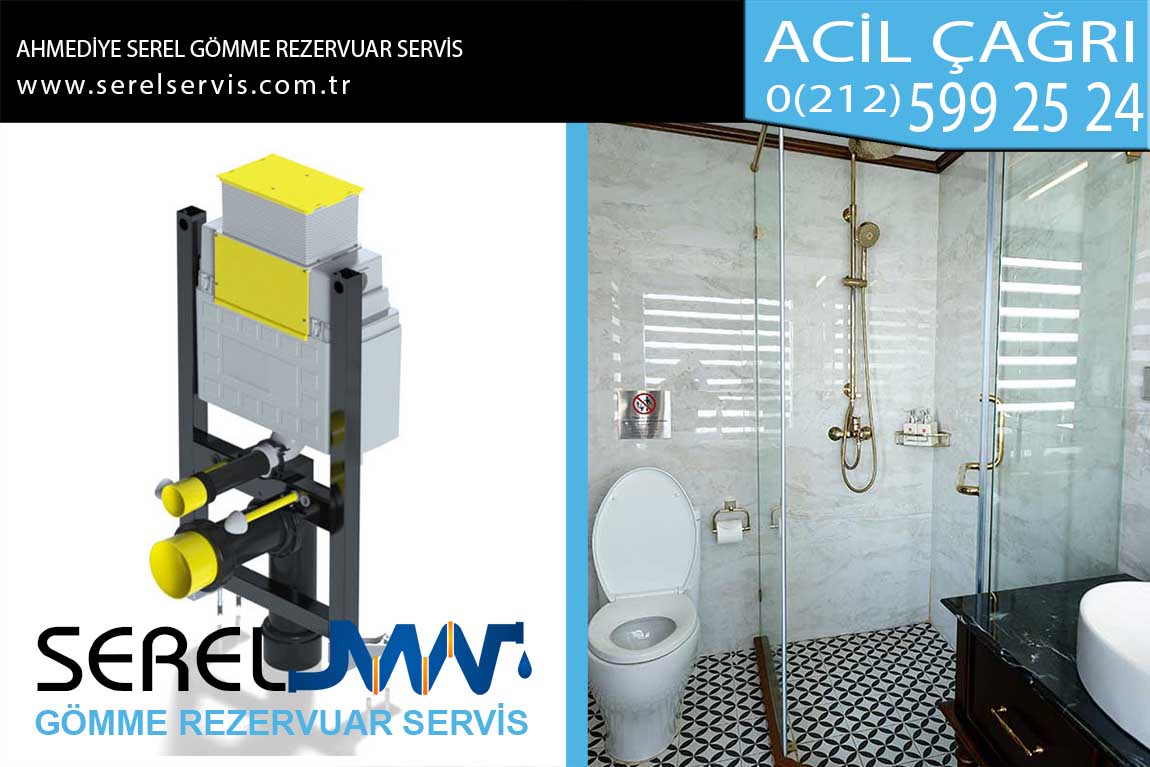 ahmediye serel gömme rezervuar servis