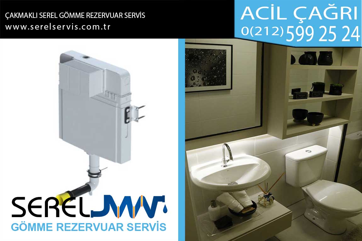 çakmaklı serel gömme rezervuar servis