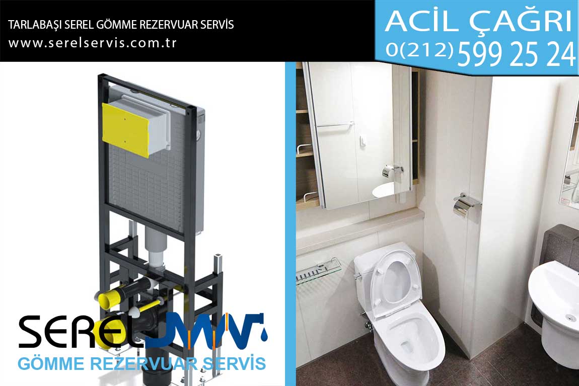 tarlabaşı serel gömme rezervuar servis
