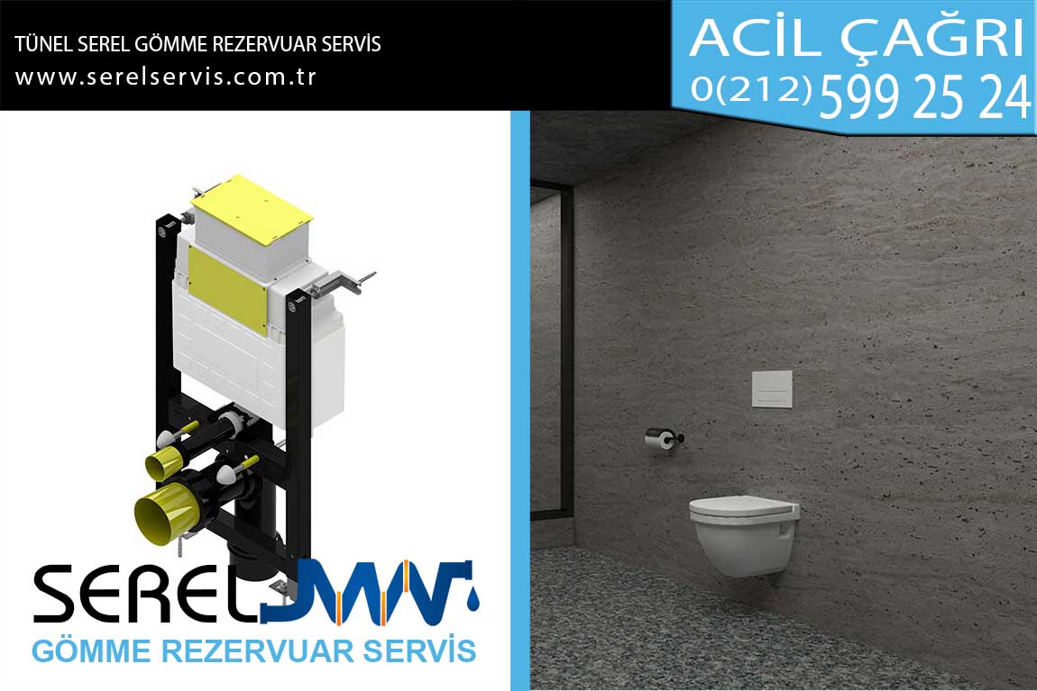 tünel serel gömme rezervuar servis