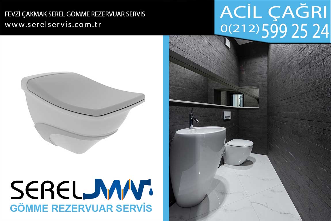 fevzi çakmak serel gömme rezervuar servis