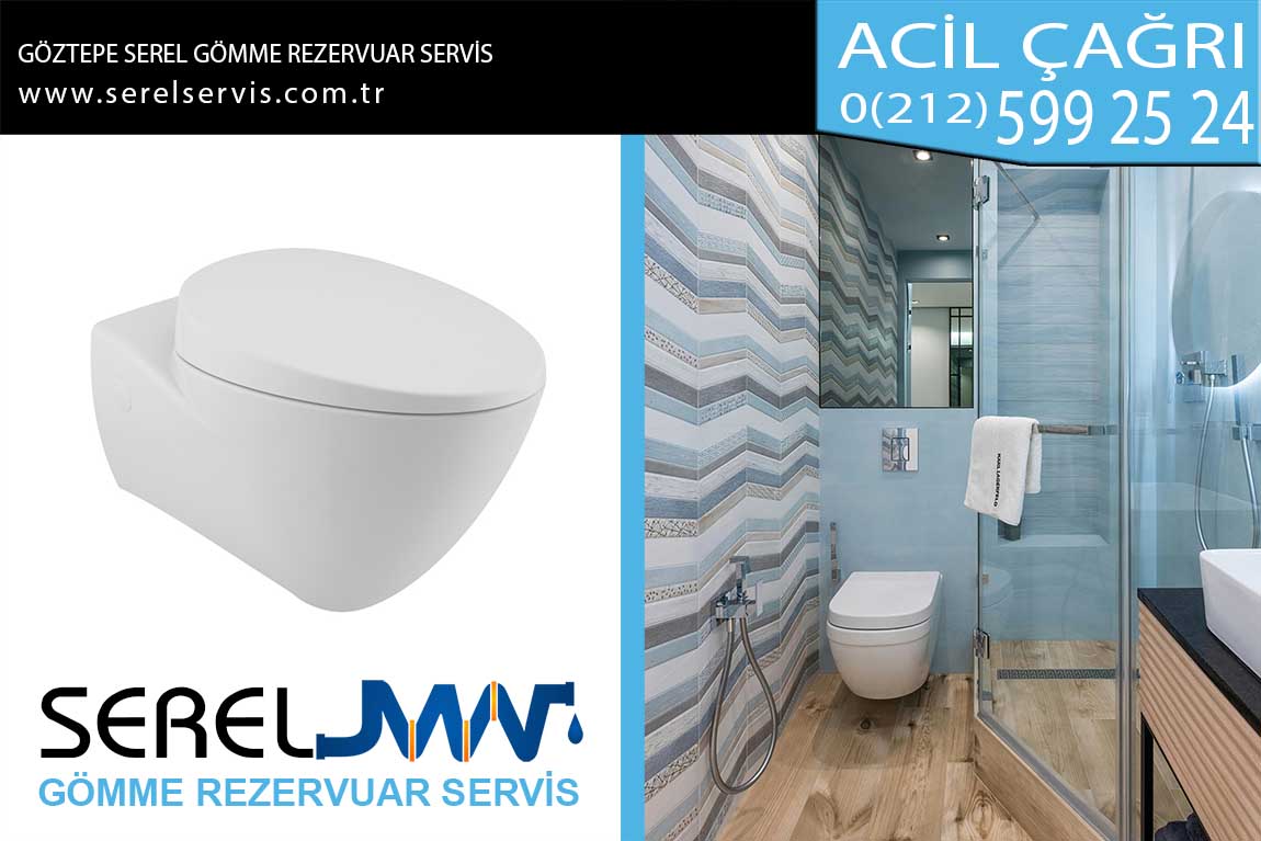 göztepe serel gömme rezervuar servis