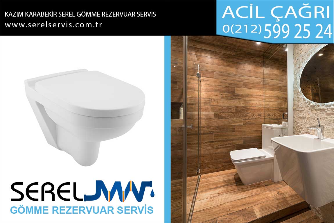 kazım karabekir serel gömme rezervuar servis