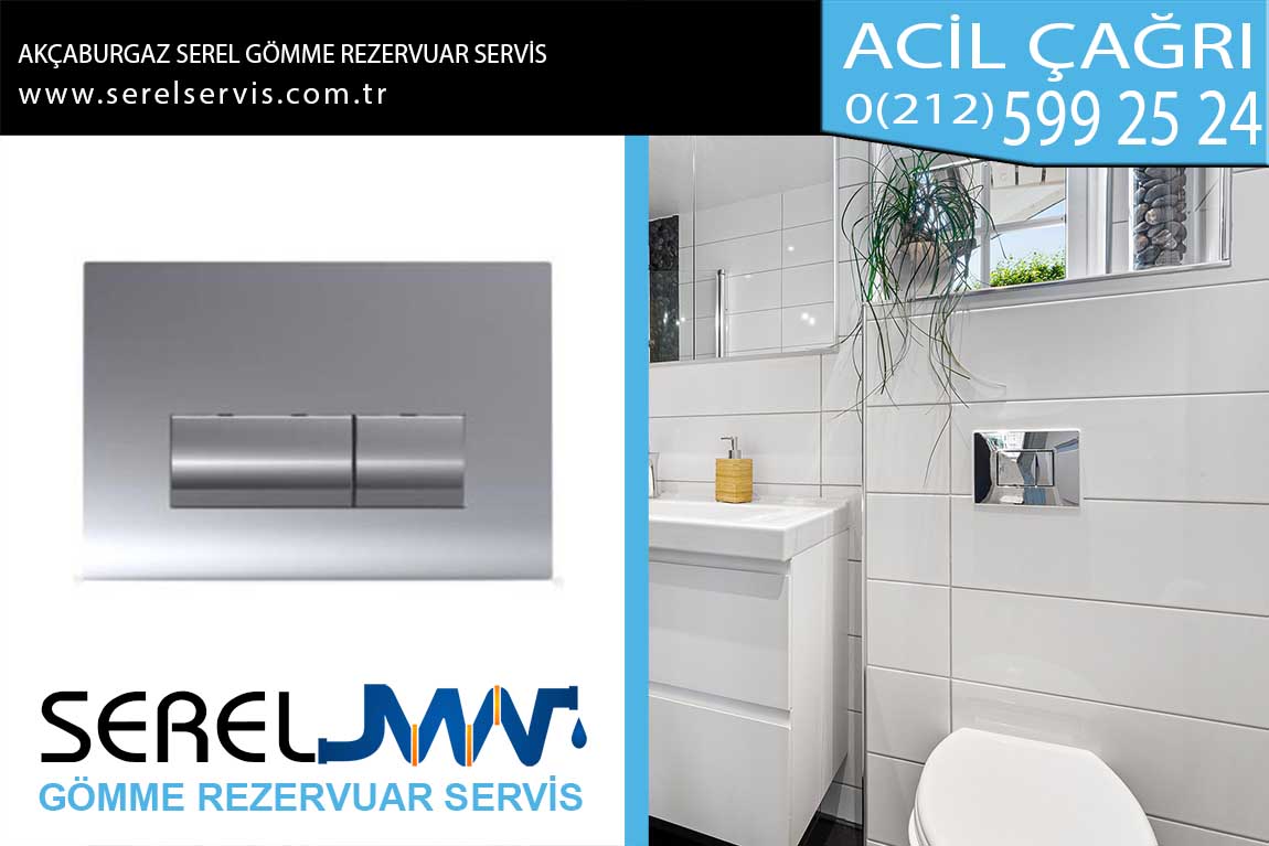 akçaburgaz serel gömme rezervuar servis