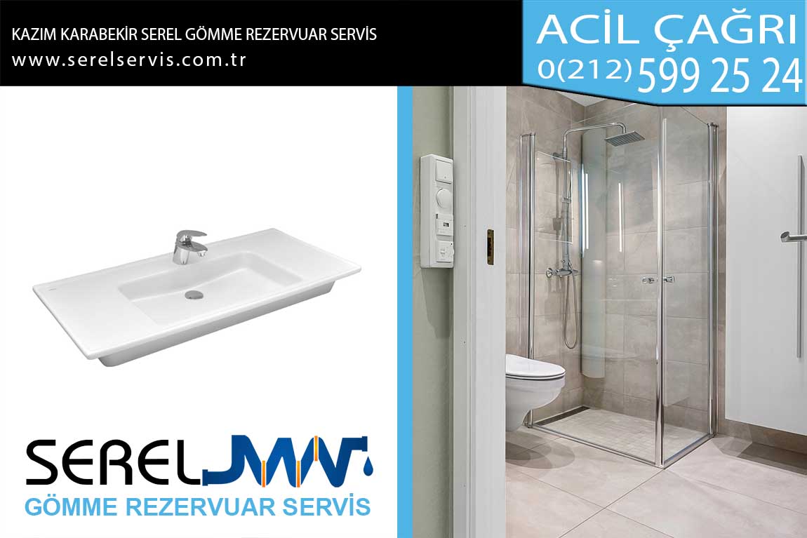 kazım karabekir serel gömme rezervuar servis