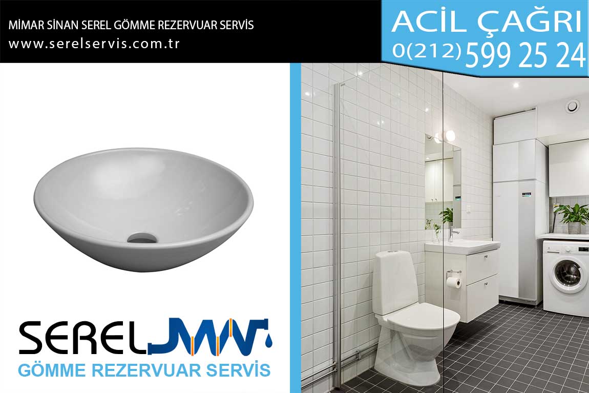 mimar sinan serel gömme rezervuar servis